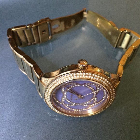 Michael Kors Women's Kerry Rose Gold Tone Watch - Picture 3 of 5